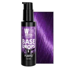 🔥✅ Tressa Water Colors Base Drops Purple 4oz Water Based Hair Dye Color