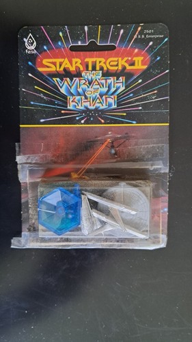 FASA Star Trek II - The Wrath of Khan - Tin-Lead Alloy - U.S.S. Enterprise 2501