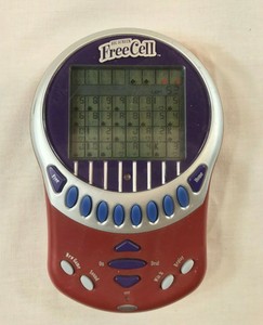 hand held free cell game