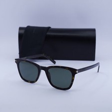 Saint Laurent SL716 SLIM 002 Dark Havana/Grey 50-20-145 Sunglasses New Authentic