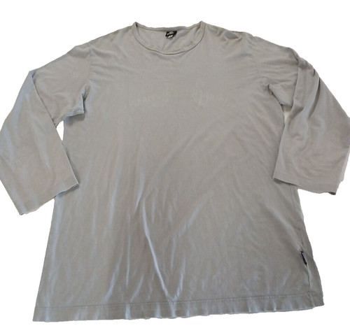 Versace Jeans Couture, VERSACE JEANS COUTURE VINTAGE RETRO LONG SLEEVED TOP GREY XXL. CM1