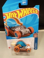 HOT WHEELS HEAD GASKET HW SPORTS SERIES #3/5 ORANGE & BLUE DIECAST 1:64 SCALE
