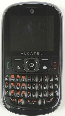 Alcatel One Touch 871A - Gray ( AT&T ) Cellular OneTouch Phone