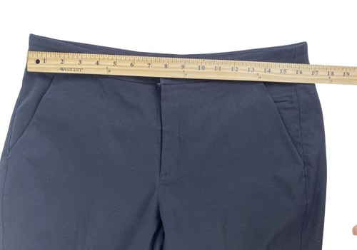 Lululemon Athletica & Go City Trek Preppy Trouser Academia Office Pant Black 10 - Picture 9 of 11