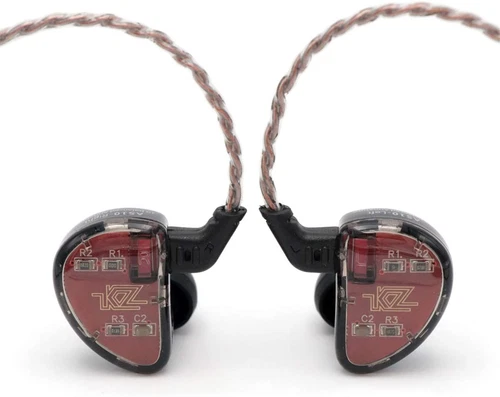 Linsoul KZ AS10 5BA Hifi Stereo In-Ear Earphone High Resolution Earbud Headphone