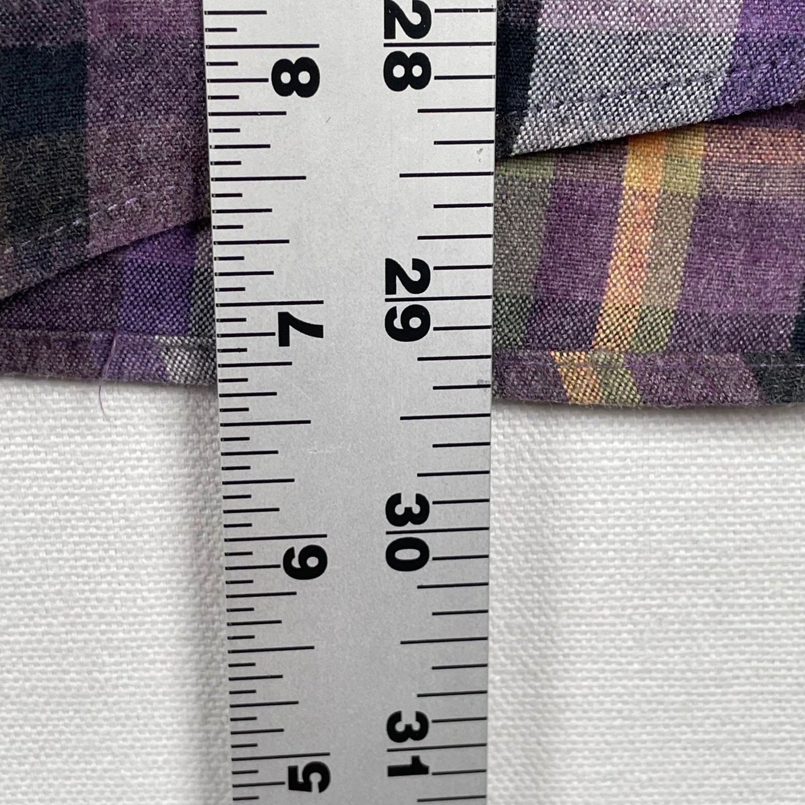 Scott Barber Plaid Button Down Long Sleeve Cotton Shirt Casual Large Lot of 2