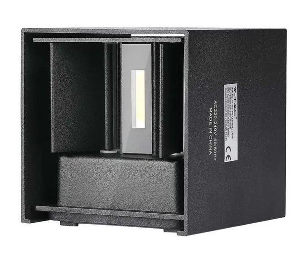 V-Tac Led-Wandleuchte 217078 VT-759-B-N - 5W 3000K IP65-image