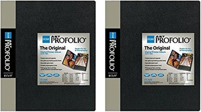 Itoya Original Art Profolio 8.5'' x 11'' Stora/Display Book (24 pas, 2-pa)