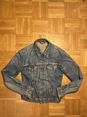 Levis Vintage Jeansjacke M Blue Jeans Denim True Vintage Levi Strauss Damen