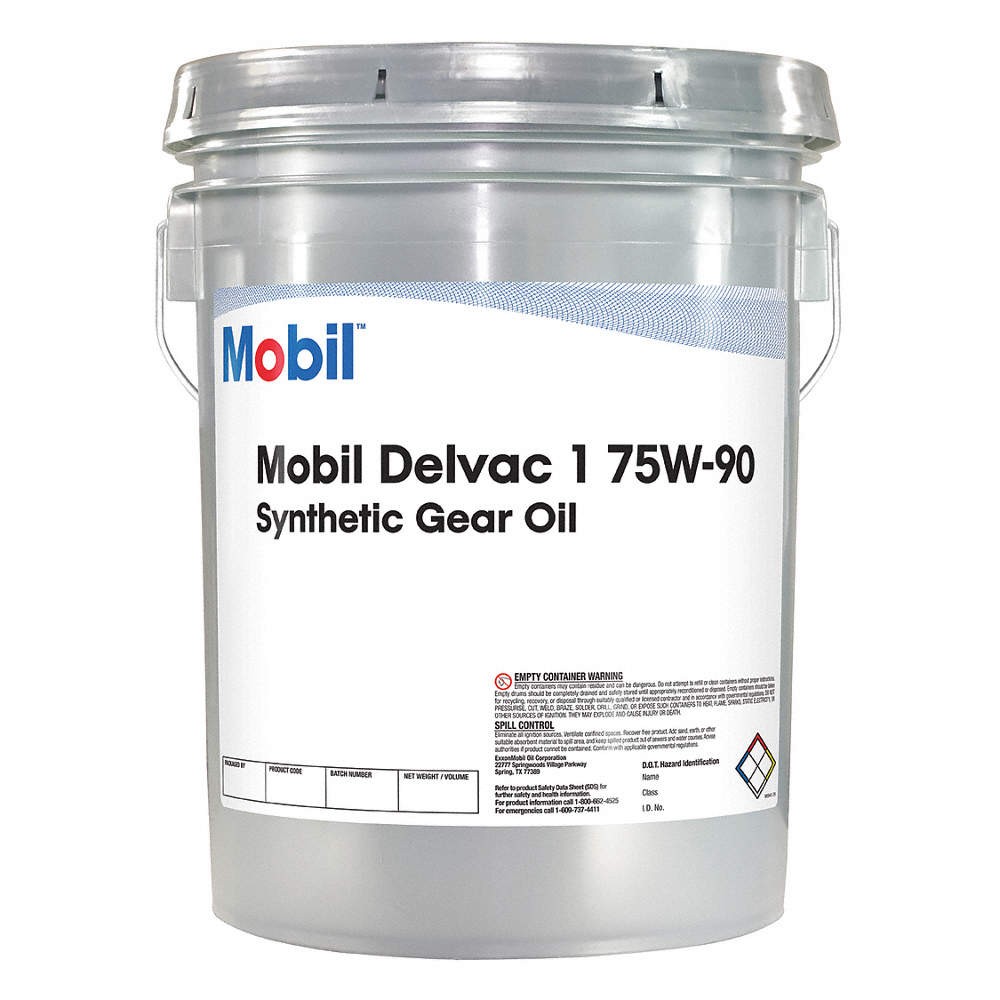 MOBIL 122047 Gear Oil, ISO 120, 35 lb. 45MY89