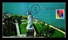 DR JIM STAMPS US COVER STATUE OF LIBERTY FIRST DAY ISSUE HAND MADE