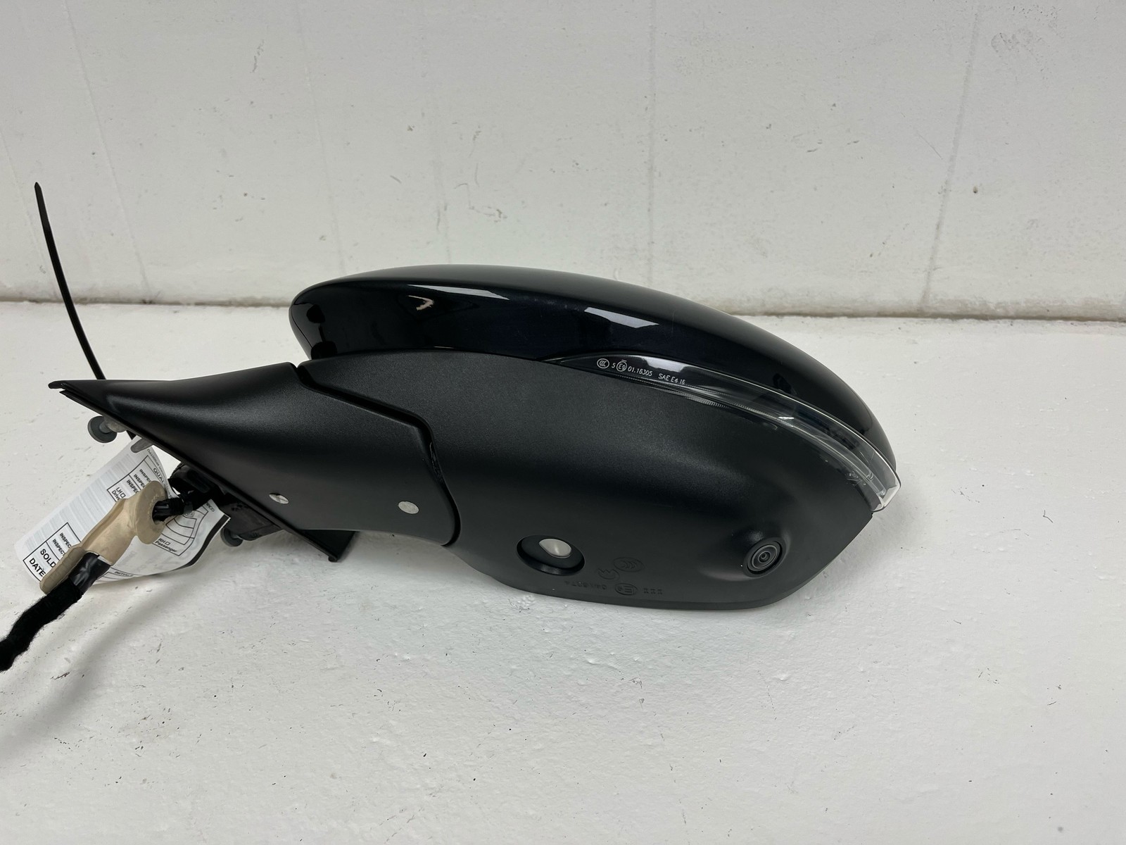 2023-2026 MASERATI GRECALE GT M182 FRONT LEFT DOOR MIRROR ASSEMBLY NERO TEMPESTA