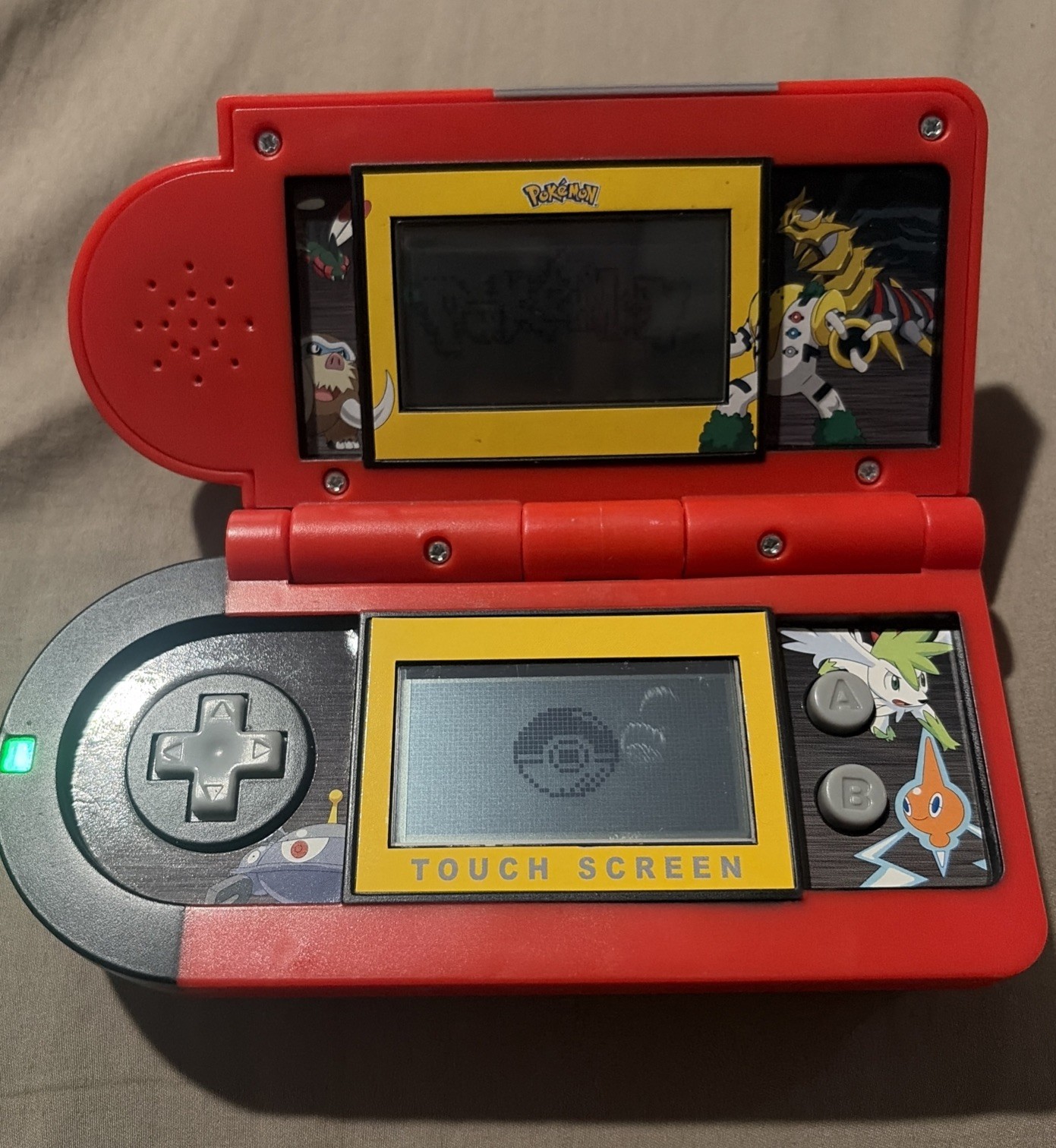 Nintendo Pokemon Pokedex Diamond And Pearl Game 2007 Jakks Pacific Tested Works 