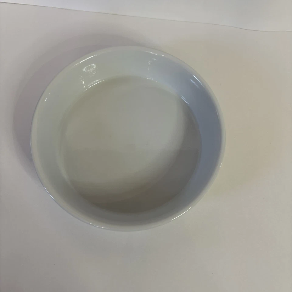 Crate Barrel  Logan White Martin Hunt Sri Lanka Baking Dish 5 1/2" - Image 2 of 4