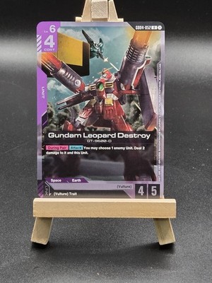 Bandai Gundam Card Game Leopard Destroy Unit GD6004-052 English Standard