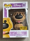 FUNKO POP DISNEY DUG DOG #201 HOT TOPIC EXCLUSIVE FIGURE NEW IN BOX