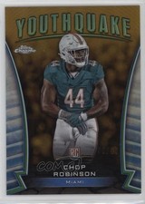2024 Topps Chrome Youthquake Gold Refractor /50 Chop Robinson #Y-14 1oa8