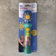 Ms Rachel Microphone Toy for Toddlers with Built-in Music and Lights Designed
