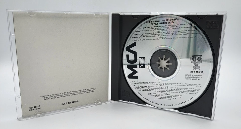 Miami Vice Soundtrack Musik zur TV Serie 1985 Vintage Kult - Bild 3 von 4