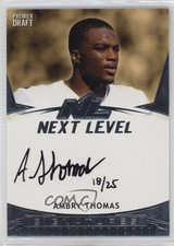 2021 Sage Premier Draft Next Level Silver 18/25 Ambry Thomas #21NL-AT Auto 1fa0