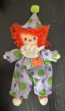 Vintage 1978 Knickerbocker Clown Half Pint Doll Toy