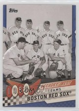 2020 Topps Decades Best Series 2 Teams Blue Boston Red Sox #DB-4 00jz