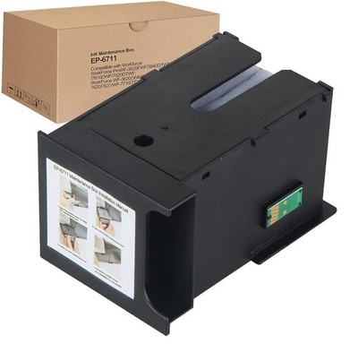 T6711 T671100 Ink Maintenance Box Compatible with Epsn T-6711 T-671100 Waste ...
