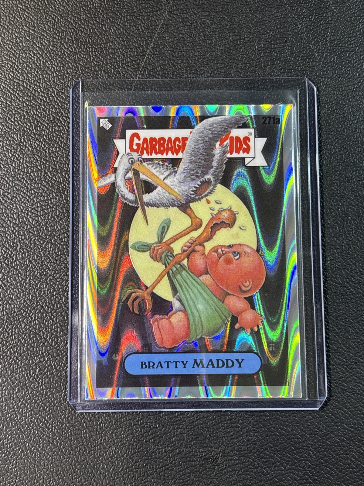 2024 Topps Chrome GPK Bratty Maddy #271a Raywave Refractor Card