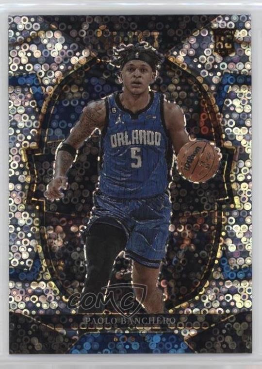 2022-23 Panini Select Concourse Disco Prizm Paolo Banchero #72 Rookie RC 13n2
