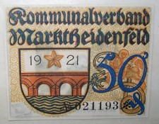 N°542  BANKNOTE DEUTSCHLAND NOTGELD 1921