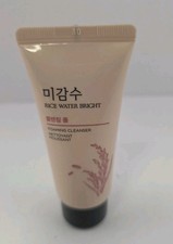 THE FACE SHOP Rice Water Bright Foaming Cleanser with Rice Water 1.01 Oz
