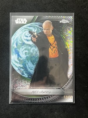2025 Topps Star Wars Hyperspace #15 Vect Nokru Galatic Dust Refractor /75