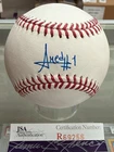 AMED ROSARIO Autographed Baseball ROMLB New York Yankees JSA COA ~ R69256