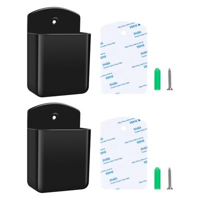 3DSKY 2Pcs Remote Holder Wall Mount, Remote Control Holder for AC TV, Wall