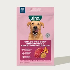 Jinx Beef Brown Rice Sweet Potato 11.5lb Dry Dog Food Bag