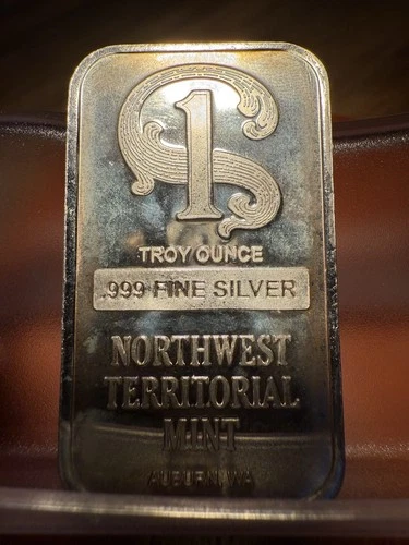 1 oz .999 Fine Silver Bar | Northwest Territorial Mint | NWT Mint