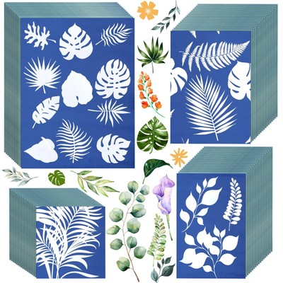100 Sheets Cyanotype Paper Sun Paper A4 A5 A6 Solar Drawing Paper Sensitivity...