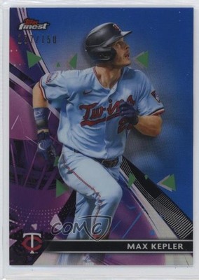 2021 Topps Finest Blue Refractor /150 Max Kepler #22 1pr8