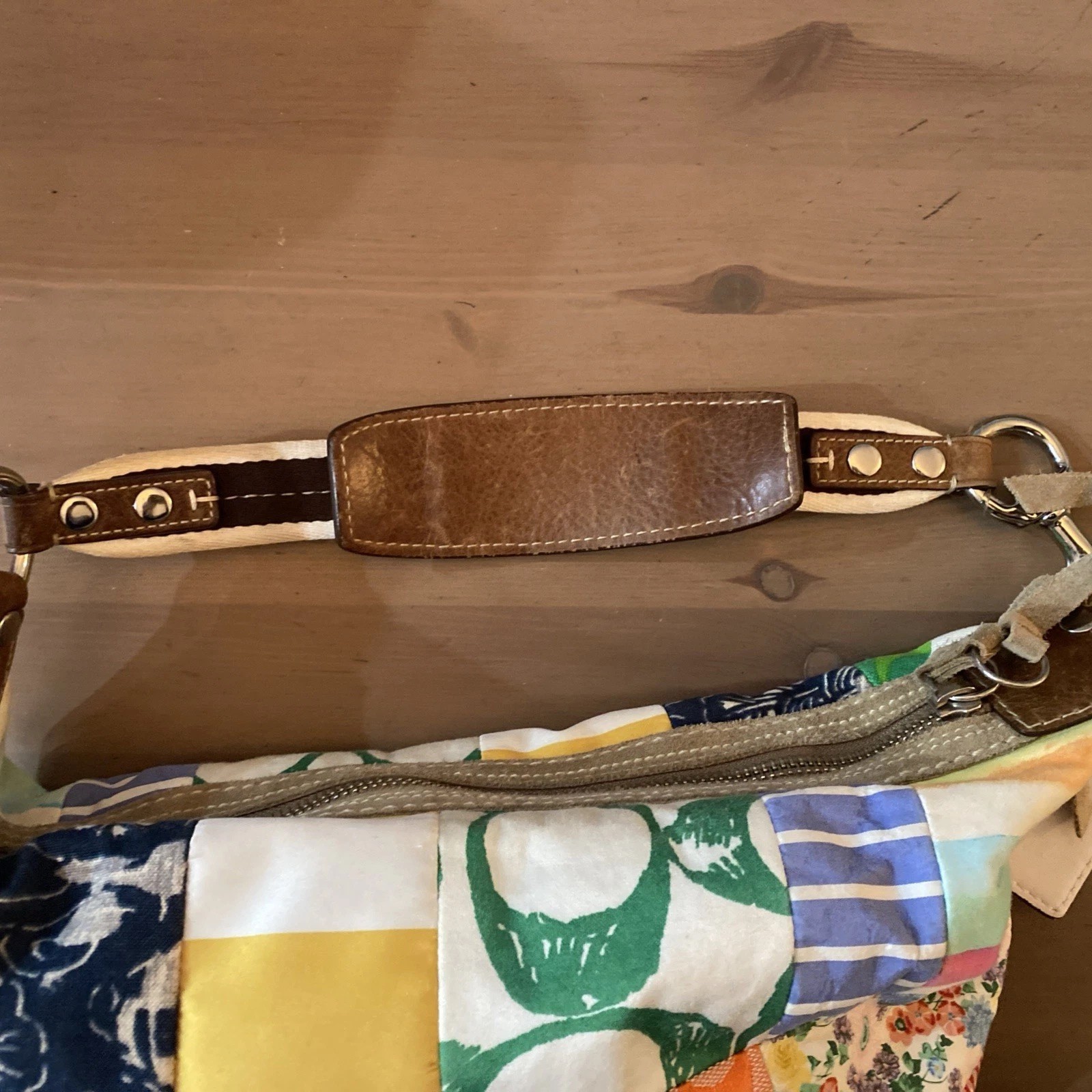 Y2K Coach Hampton Patchwork Multicolor Patchwork … - image 8