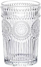 Glass Toothbrush Holders Bathrooms 12 oz Clear Tooth Brushing Dispenser Small