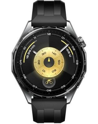 HUAWEI Watch GT6 46mm Schwarz Smartwatch GPS AMOLED HarmonyOS Bluetooth Fitness