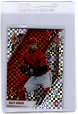 2022 Panini Chronicles #14 Riley Adams Phoenix Building Blocks Rookie card