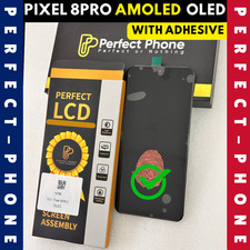 Google Pixel 8 Pro OLED LCD Screen Replacement Display With Adhesive-UK