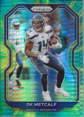 2020 Panini Prizm Prizms Hyper #292 D.K. Metcalf /175 - FB