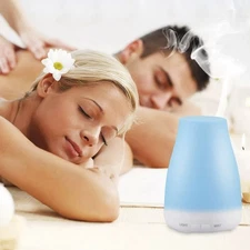 Essential Oil Aroma Diffuse Aromatherapy LED Ultrasonic Humidifier Air Purifier