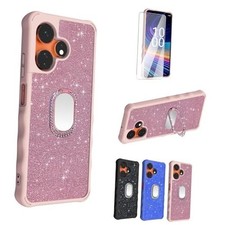 Generic for Case with Tempered Glass Boost Mobile Celero 5G Plus 2024 CSK-Pink