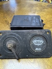 Antique Ford Model T Ammeter Dash Panel Ignition Coil 1920s Original