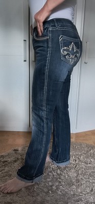 Damen Jeans Stretch, Wrangler Rock47, Gr. 40