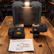 G43 3X Magnifier  558 Tactical Red/Green Dot Sight Clone w/ QD 20mm Mount