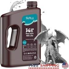 14K Ultra-Precise Water-Washable Resin Fast Cure Low Odor Leak-Proof Bottles New